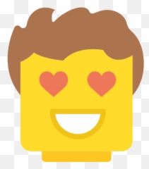 Face Square Smile In Love Interface Emoticons Smiling - Coma Emoji,Rockstar Emoji