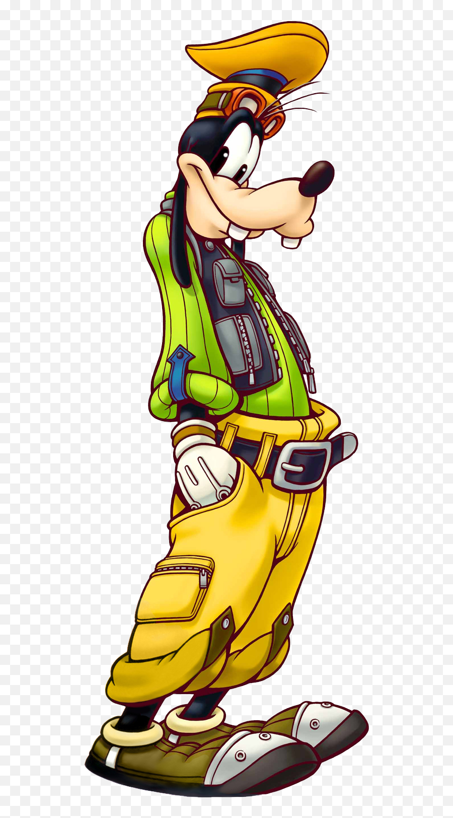 Goofy Png - Kingdom Hearts 1 Donald And Goofy Emoji,Tv And Hook Emoji