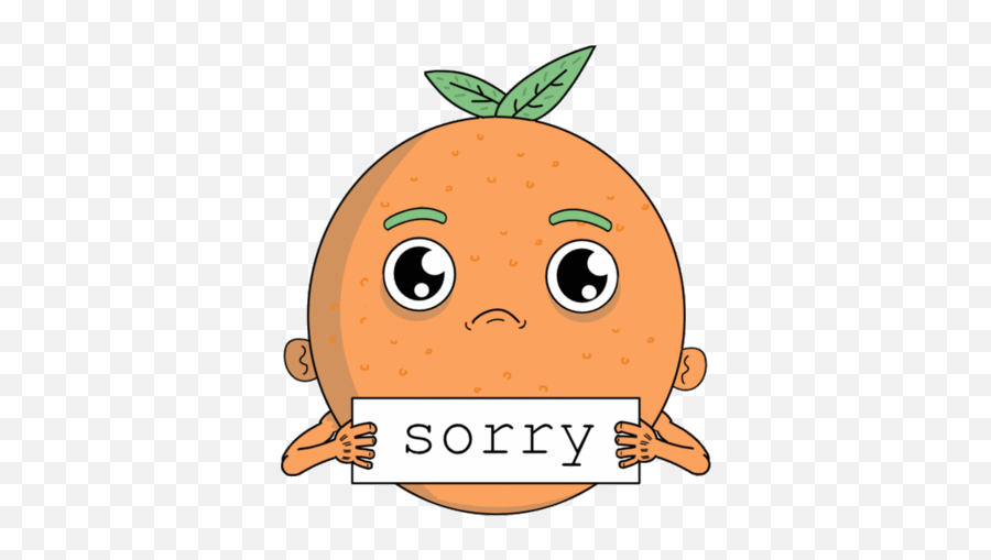 20 Sadness Clipart Im Sorry Free Clip - Sad Orange Gif Emoji,Im Sorry Emoticon