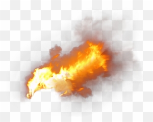 Exploding Football Clipart - Fire With Smoke Png Transparent Emoji
