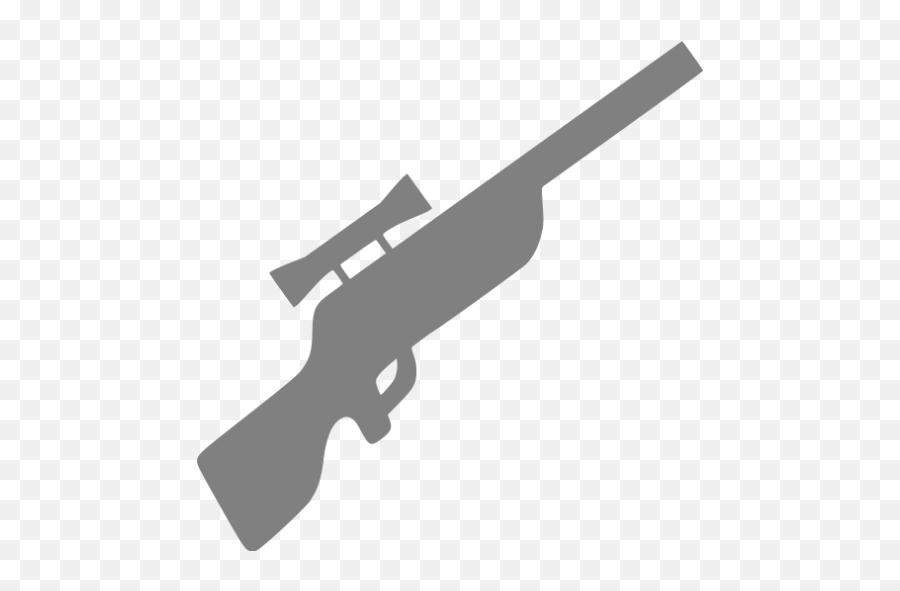 Gray Sniper Rifle Icon - Free Gray Sniper Rifle Icons Ts3 Sniper Icon Emoji,Emoticon Gun
