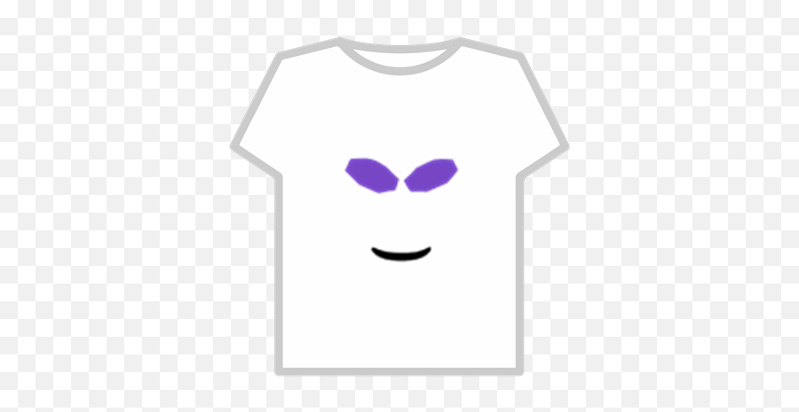 Purple Alien Face - Free T Shirt Roblox Emoji,Alien Face Emoticon