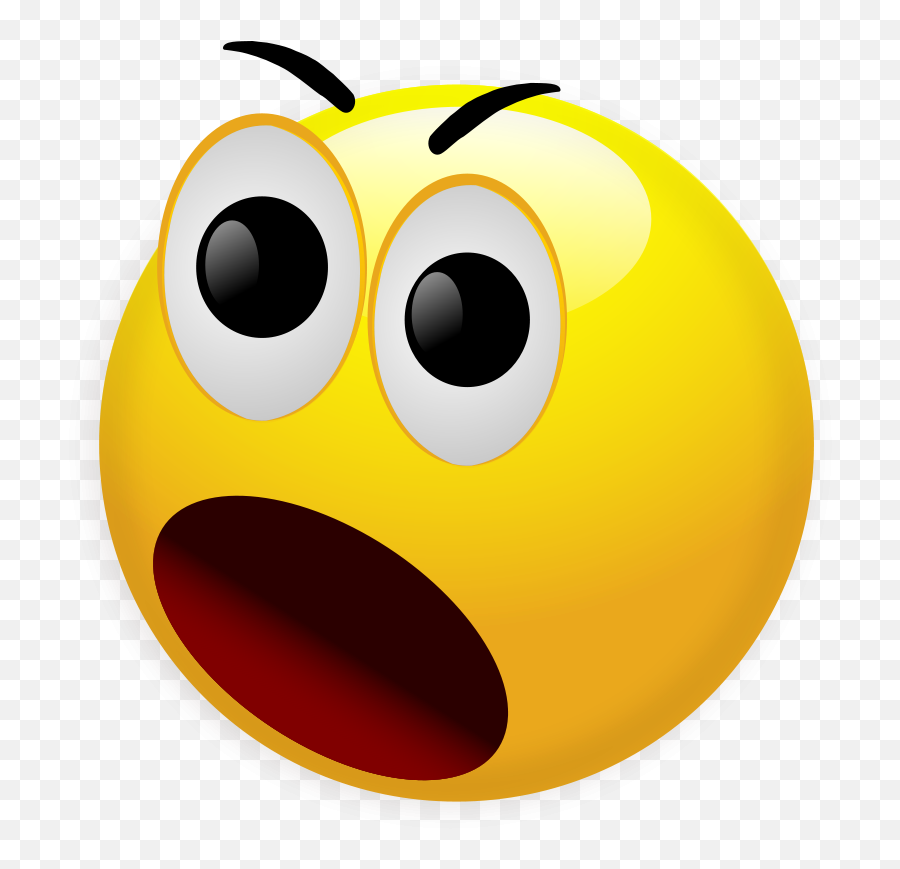 Impressed Face Clipart - Smiley Shocked Face Emoji,Impressed Emoji