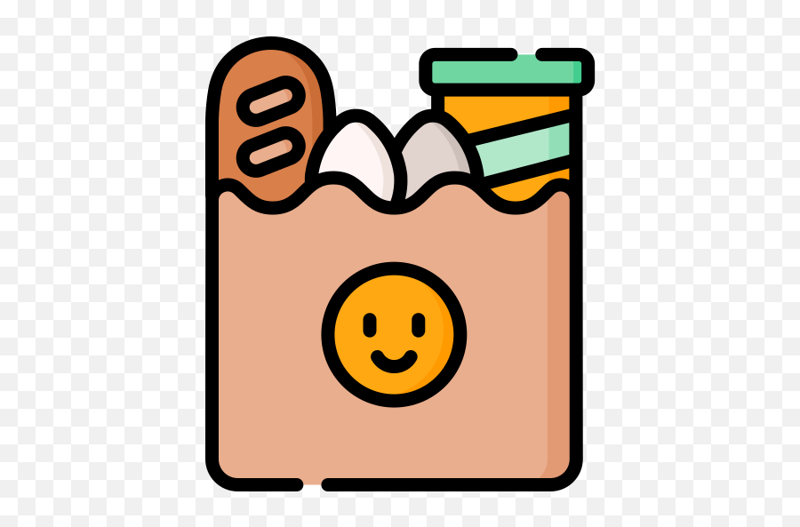 Commerce And Shopping - Free Food Icons Clip Art Emoji,Grocery Bag Emoji