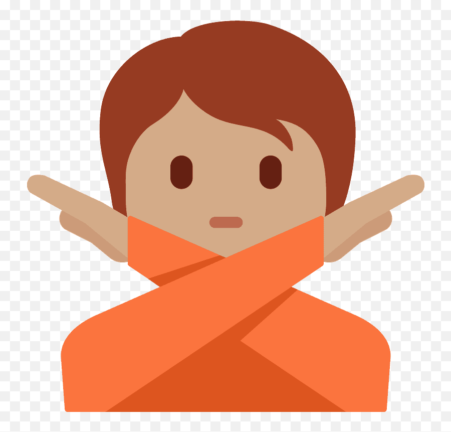 Person Gesturing No Emoji Clipart - No Emoji Transparent,Emoji People