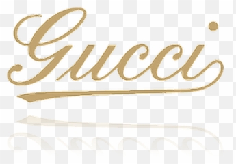 Gucci Png Cursive Gold Sticker - Logo Emoji