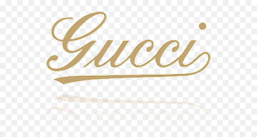 Gucci Png Cursive Gold Sticker - Gucci Cursive Logo Emoji,Gucci Emoji