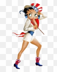 Betty Boop All American Girl Clip Art - Emoji