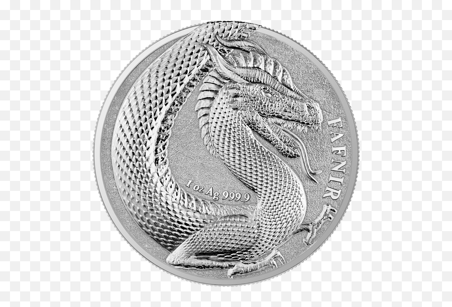 2020 Palau 5 1oz Silver Proof Coin - Evil Eye Germania Mint Fafnir Emoji,Coins Emoji