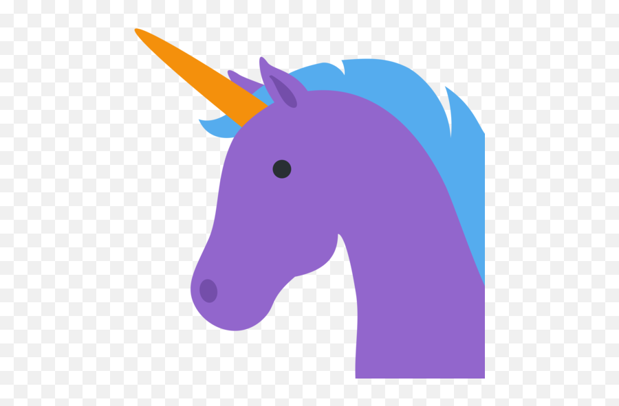 Unicorn Emoji - Purple Unicorn Emoji,Unicorn Emoji