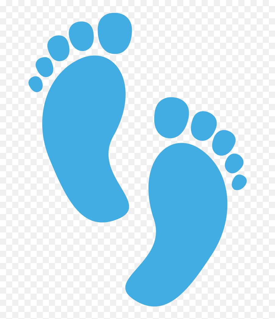 Emojione 1f463 - Baby Footprints Clipart Emoji,Foot Emoji