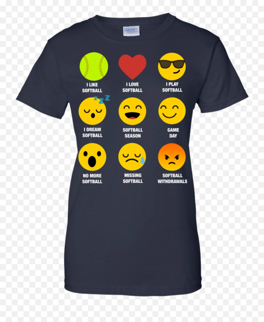 I Love Softball Emoji Emoticon Team,Emoji Style