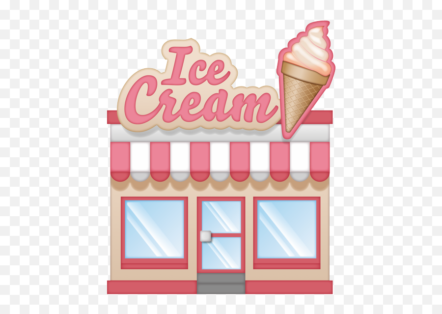 Emoji - Ice Cream Shop Emoji,Ice Cream Cone Emoji