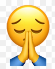 Popular And Trending Pray Stickers - Cartoon Emoji,Pray Emoticon