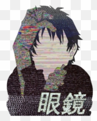 Anime Animeboy Sadboys Sadboi Sadboy - Anime Sad Boy Aesthetic Emoji,Wave Emoji Hat