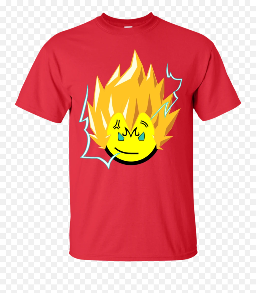 Smiley Face Majin Vegeta T Shirt - Dragon Ball Monster Energy Emoji,Emoticons Shirt