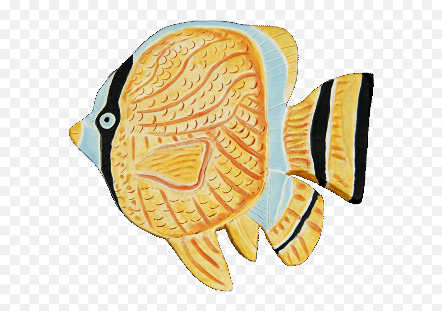 Free Form Ceramic Tile Of Tropical Fish - Illustration Emoji,Tropical Fish Emoji