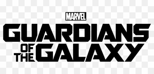 Guardians Of The Galaxy Logo Black - Emoji