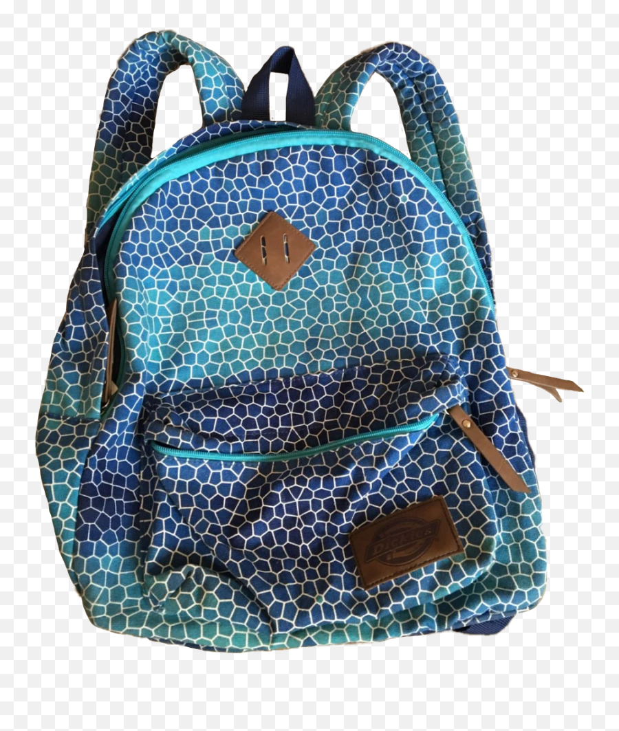 Backpack Blue Dickies Filler Bag Back Emoji,Blue Emoji Backpack