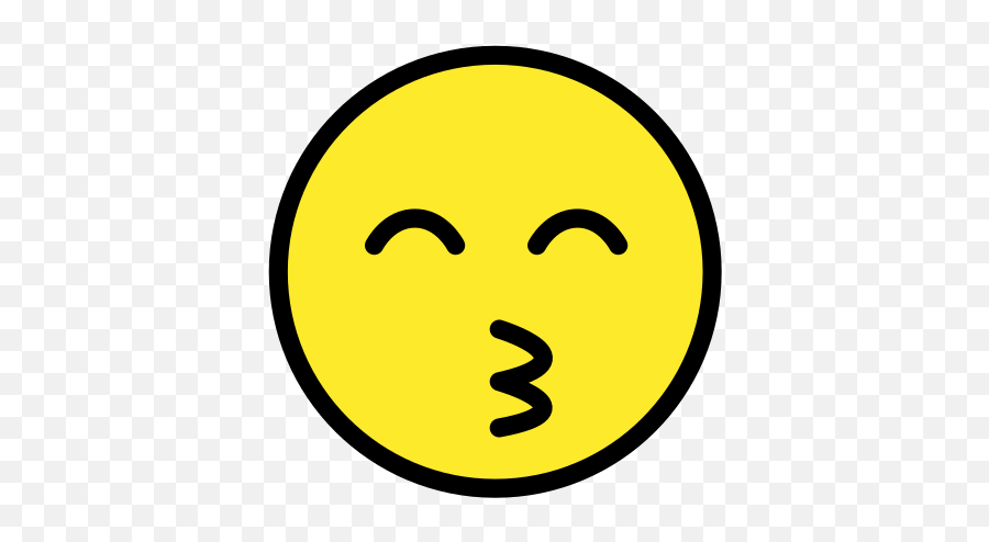 Kissing Face With Smiling Eyes - Smiley Emoji,What Does ?? Mean On Emoji?
