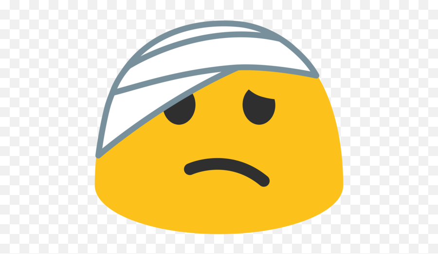 Face With Head - Emoji Con Venda En La Cabeza,Hurt Emoji