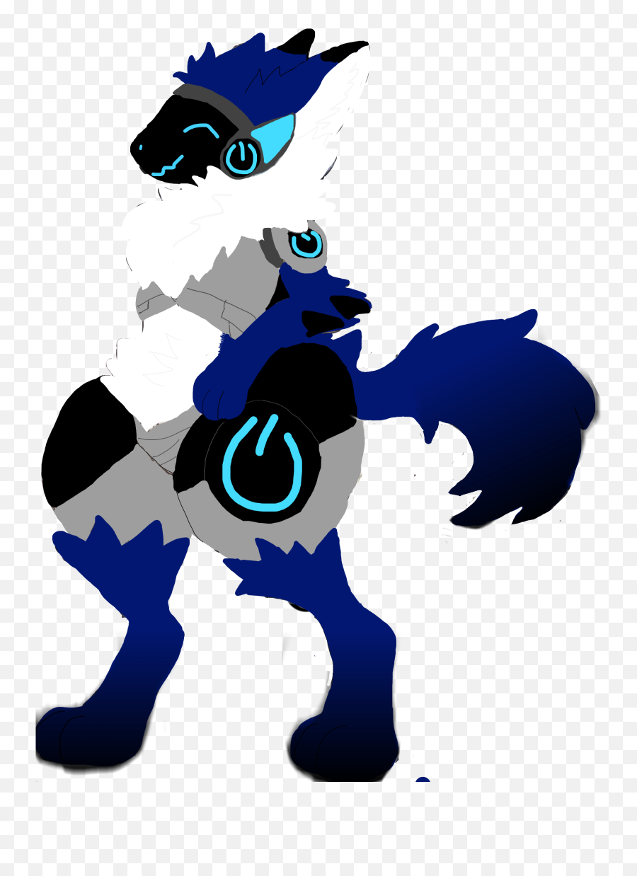 Furry Protogen Fandom Furryfandom Here Is A Sticker Of - Furry Fandom Emoji,Furry Emoji