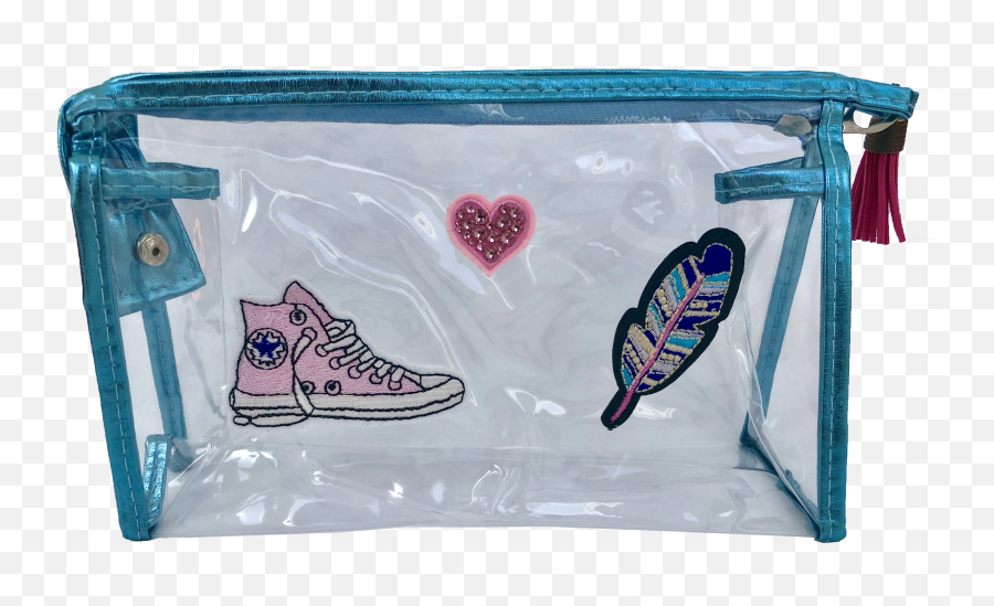 Girly Zipper Pouch U2013 Hello Beauty - Ice Skate Emoji,Girly Emoji