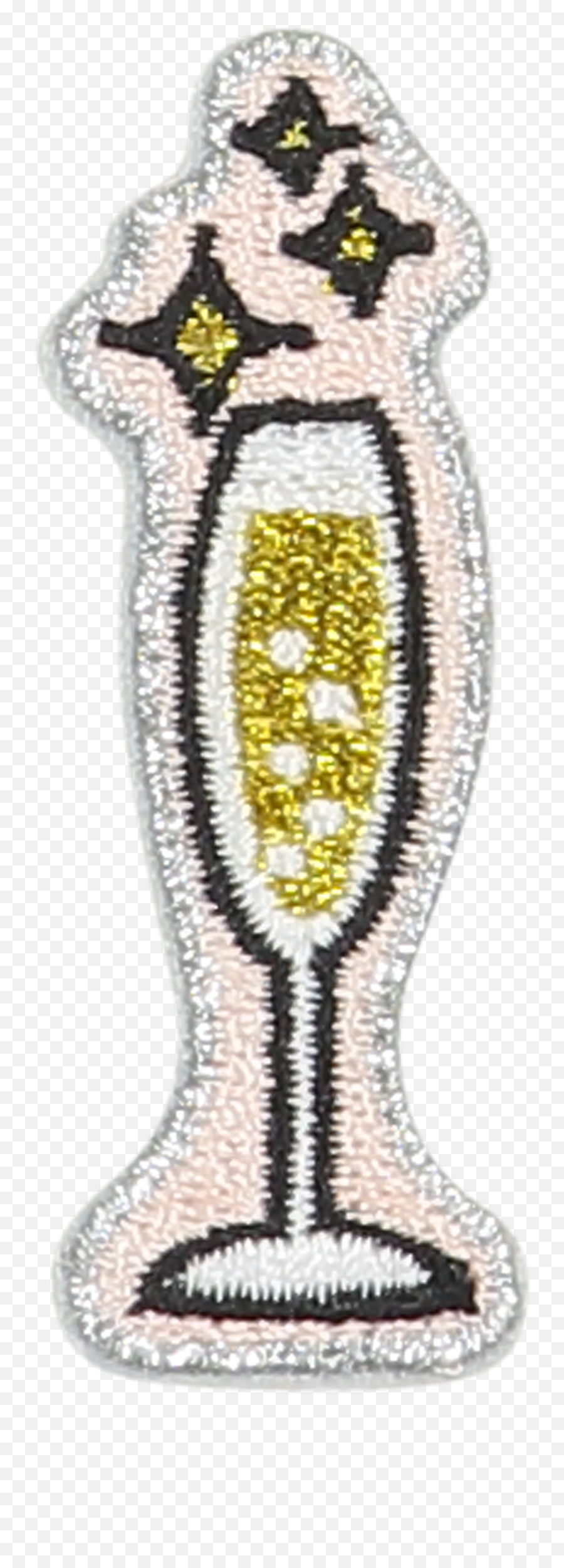 Champagne Glass Patch - Day Dress Emoji,Champagne Glasses Emoji