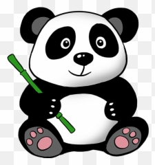 Panda PNG Animal Images Bear Cute Baby - Cartoon Drawing Emoji