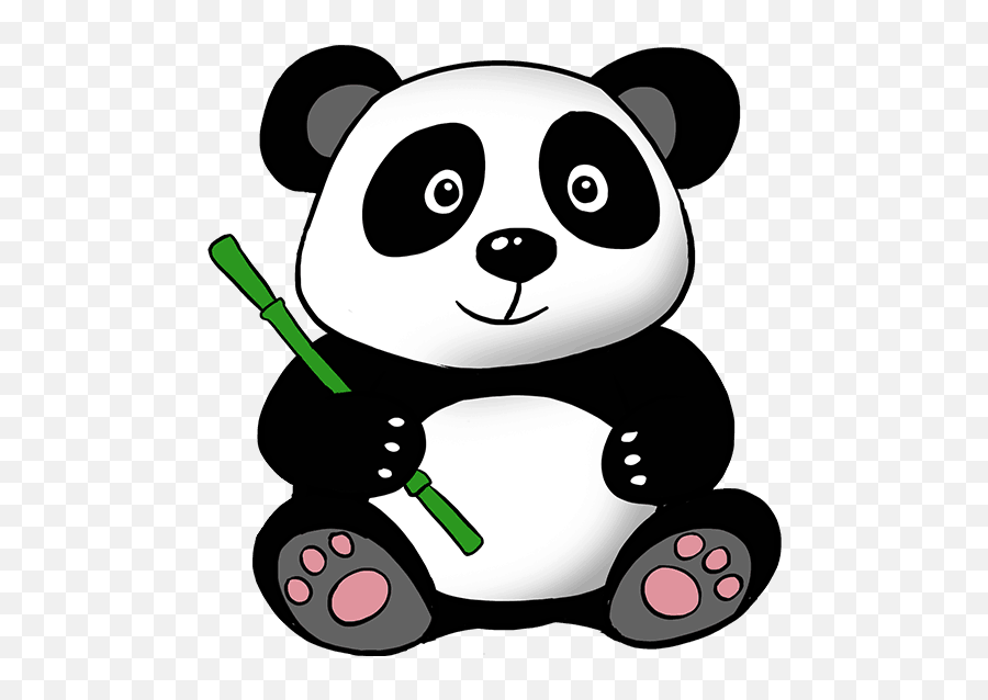 Panda Png Animal Images Panda Bear Cute Panda Baby Panda - Cartoon Cute Panda Drawing Emoji,Panda Bear Emoji