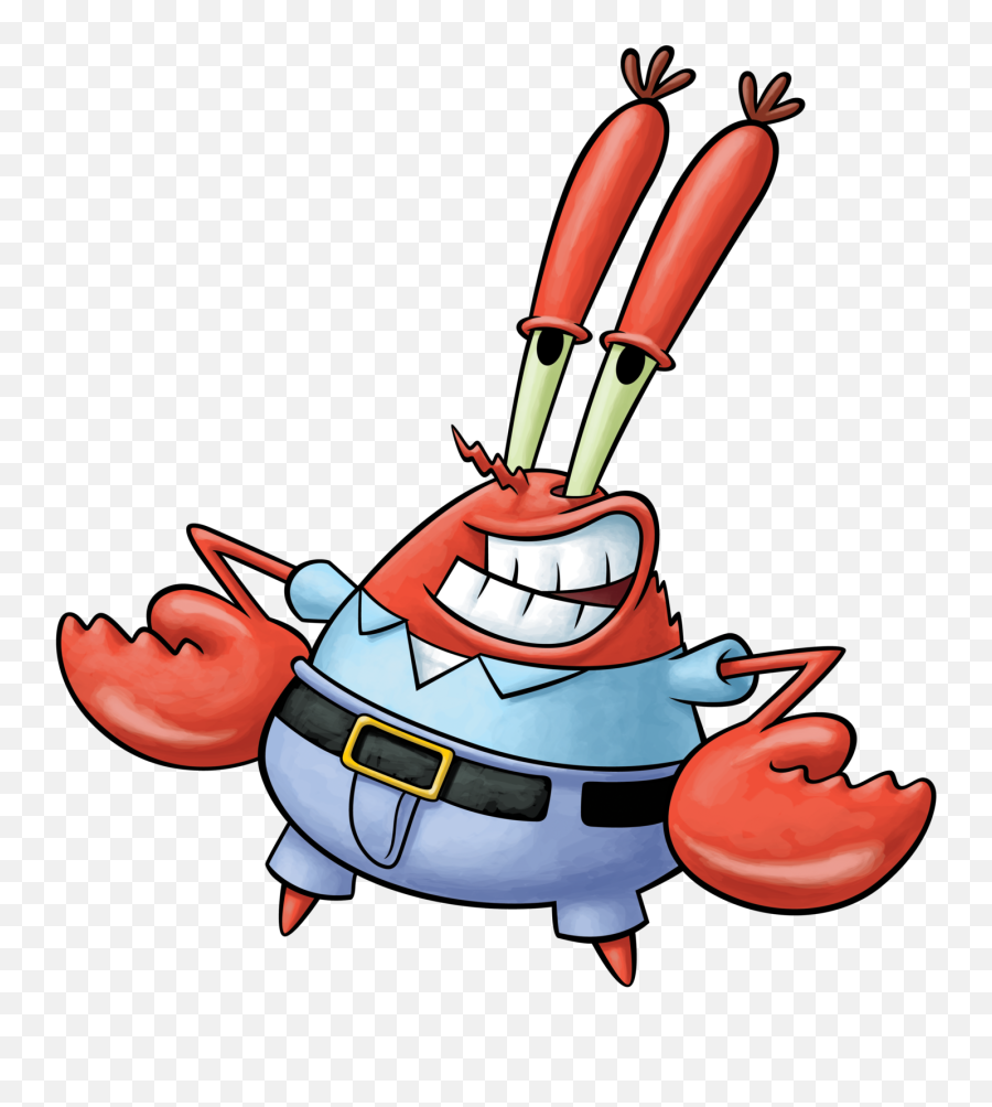 This Is What The Voices On Spongebob Squarepants Look Like - Mr Krabs Transparent Emoji,Barney Emoji