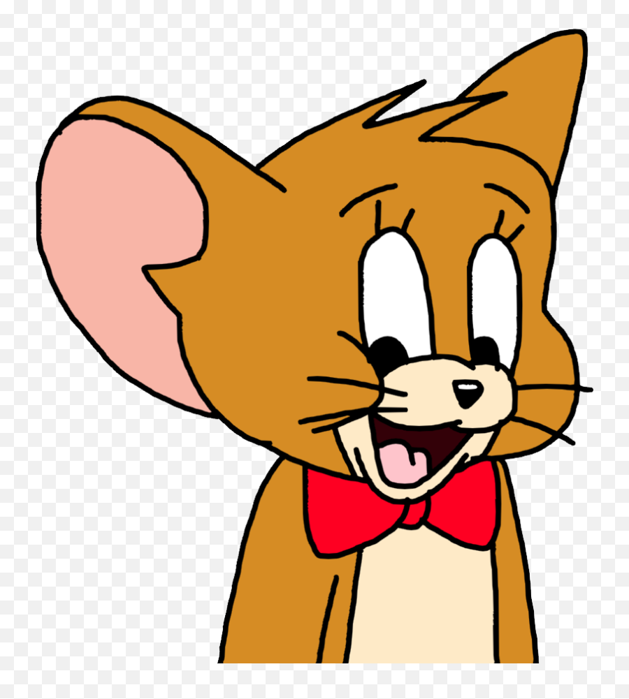 Tom And Jerry Png - Jerry With Bow Tie Emoji,Emoji Karate Kid