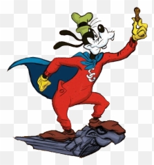 Super Goof Disney Wiki Fandom - Super Goofy Emoji,Superhero Cape Emoji