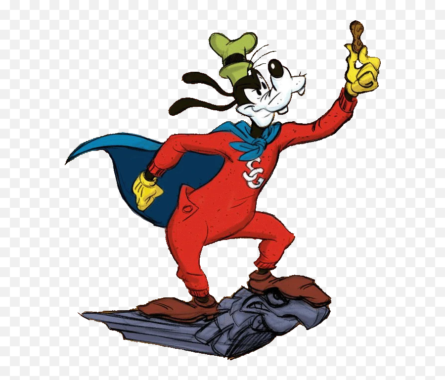 Super Goof Disney Wiki Fandom - Super Goofy Emoji,Superhero Cape Emoji