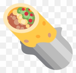 Burrito Emoji Clipart -