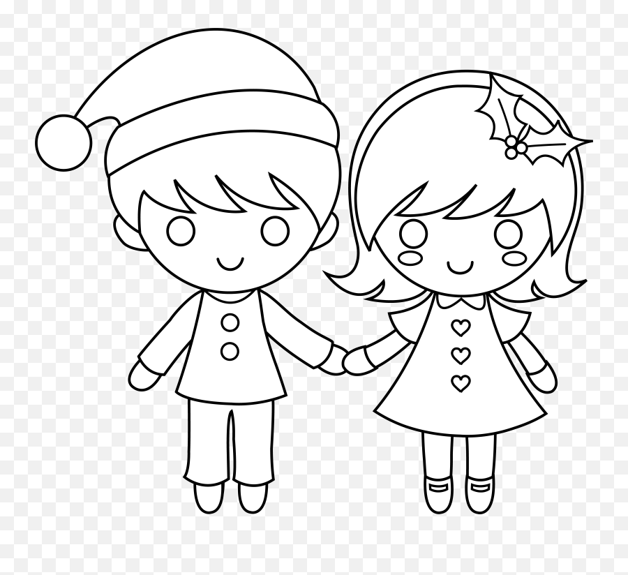 Download Boy And Girl Holding Hands Hd Png Download - Uokplrs Friend Easy Drawing For Kids Emoji,Boy And Girl Holding Hands Emoji