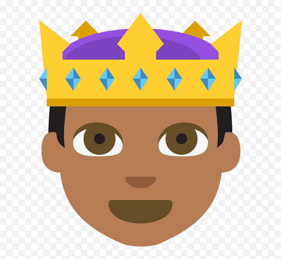 Prince Emoji Clipart Free Download Transparent Png Creazilla - Principe Emoji Png,Princess Emoji