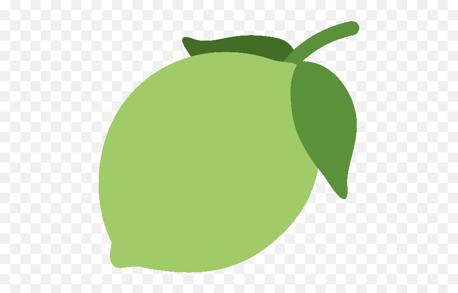 Lime - Fresh Emoji,Lime Emoji