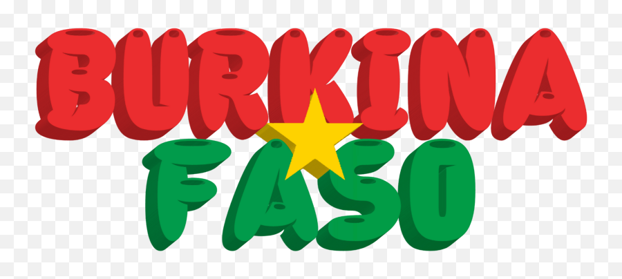 Burkina Faso Lettering With Flag - Language Emoji,Kenya Flag Emoji