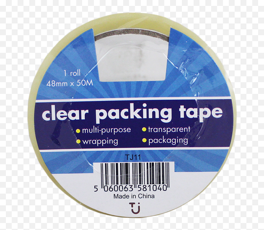 Clear Packaging Tape 48mm X 50m Cdu - Blank Media Emoji,Duct Tape Emoji