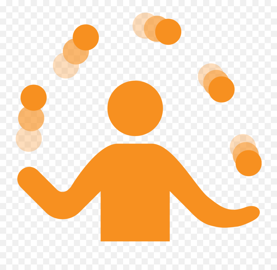 Juggling - Dot Emoji,Juggling Emoji