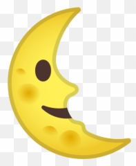 Moon Emoji Iphone Heart - Moon Png Emoji Iphone,Moon Emoji - free ...