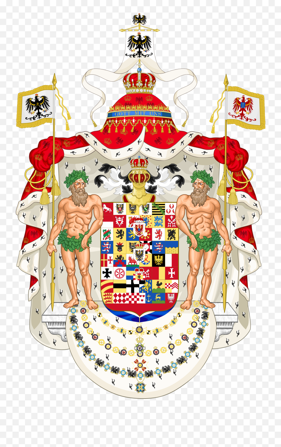 Dusios - Kingdom Of Prussia Coat Of Arms Emoji,Lay Down Emoji