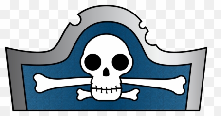 Pirate Eye Patch Drawing At Getdrawings - Captain Hook Hat Clipart Emoji