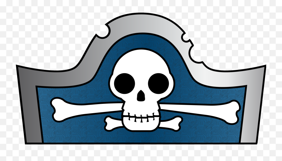 Pirate Eye Patch Drawing At Getdrawings - Captain Hook Hat Clipart Emoji,Eyepatch Emoji