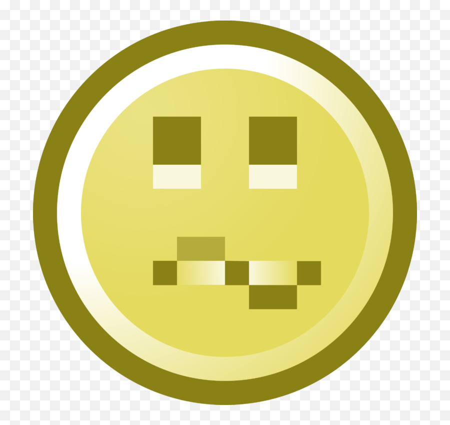 Question Face Clip Art Smiley Face - Clipart Apprehensive Emoji,Question Emoticon