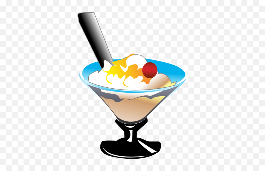 Cold Dessert - Dessert Clipart Emoji,Ice Cream Sundae Emoji