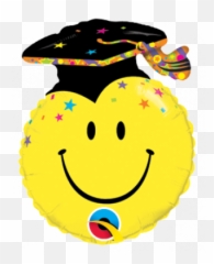 Graduation - Smiley Face Emoji,Grad Emoji