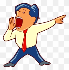 4570book - Yell Clip Art Emoji,Man Yelling Emoji
