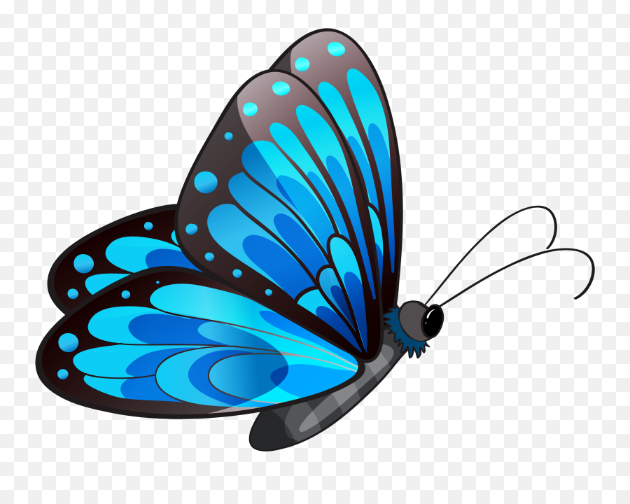 Butterfly Clip Art - Butterfly Flying Clip Art Emoji,Butterfly Emoji